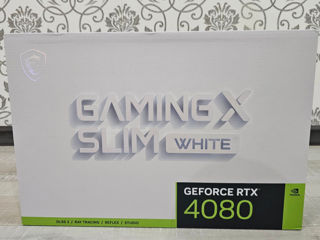 MSI GeForce RTX 4080 16GB Gaming X Slim White