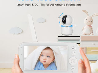 Monitor pentru copii cu termometru si audio Baby Camera foto 7