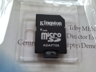 Card memorie + adapter Kingston / Карта памяти + aдаптер Kingston foto 3