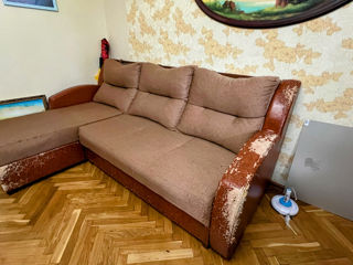 Vând canapea second hand în stare bună. foto 1