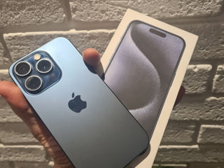 iPhone 15 Pro Blue Titanium 128Gb foto 6