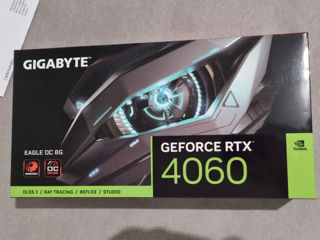 RTX 4060 8 GB Gigabyte Eagle OC новая, запечатаная