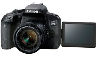 Aparat foto canon dslr eos 800d kit produs nou / фотоаппарат canon dslr eos 800d kit foto 6
