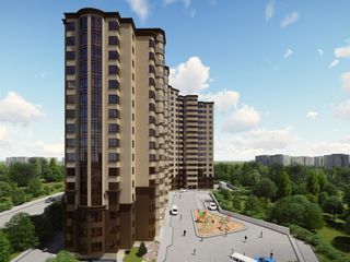 Apartament 2 odăi pe Titulescu 36 – 58,47 m2 – 29 820 euro/m2 foto 1