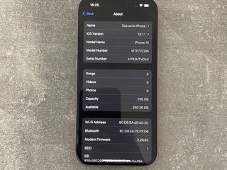Vând IPhone 15 256. Cedez! foto 3