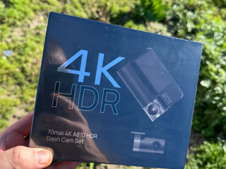 Vind camera de bord 70mai 4K 810 HDR + camera spate