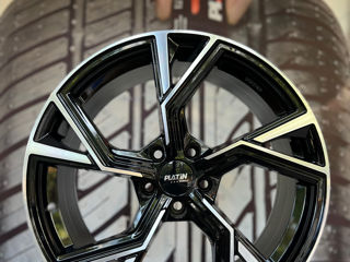 5x112 R19 Platin P100 Black Polished