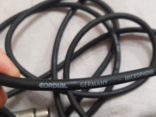 Cordial Neutrik 5 метров Новый микрофонный кабель из Германии foto 4