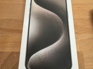 iPhone 15 Pro Max 256Gb Black Titanium новый запечатанный гарантия foto 1