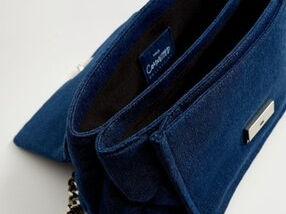стеганая джинсовая сумка фирмы МNG foto 4