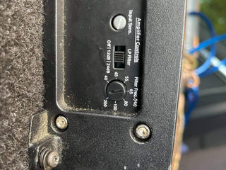 subwoofer cu amplificator si condensator  JLaudio 700w, monoblock classa D foto 3