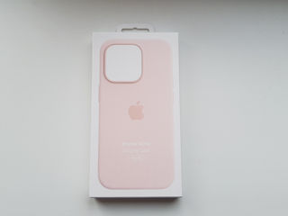 Apple iPhone 14 Pro Silicone Case MagSafe - Chalk Pink