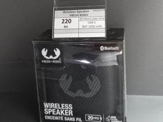 Wireless Speaker Fresh Rebel - 220 lei foto 1