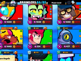 Cont brawl 33k trofee 118 skinuri 16 lvl max foto 5