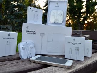 Usb iphone lightning, earpods lightning apple huse sticle de protectie чехлы защитные стекла foto 6