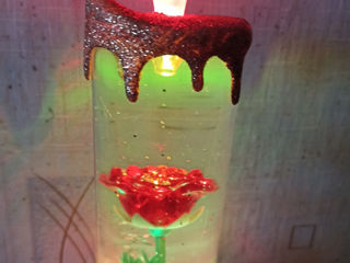 Романтическа лампа-свеча foto 3