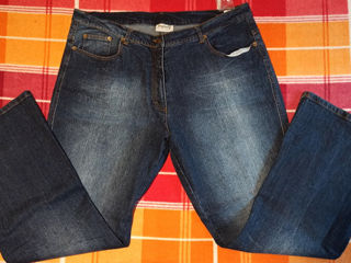 джинсы женские, размер XXL, цвет индиго, новые