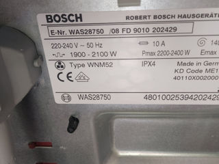 Mașina de spălat Bosch recent adusa din Germania foto 4
