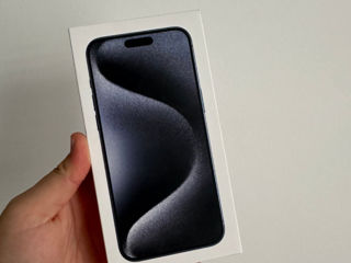 Vind iPhone 15 Pro Max 256Gb Blue Titanium / Sigilat / NOU