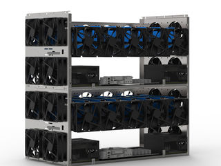 Id-213: Mining rig 10 gpu - case video cards - майнинг - риг - ферма - для видеокарт в сборе foto 3