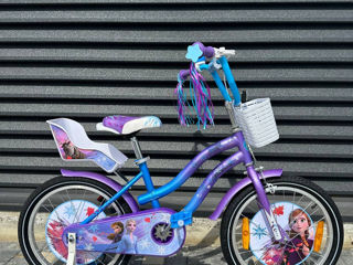 Bicicleta pentru fete cu Frozen Disney - Детский велосипед для девочек