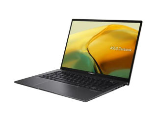 De la 16000 la 11000, Laptop 14" ASUS Zenbook 14 ,  Black, AMD Ryzen 5 7530U, 16GB/1024GB, foto 2