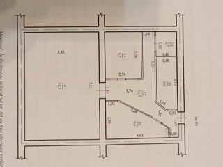 87 кв—89000 евро. Первая линия .Буюканы ,I .Creanga 66 foto 10