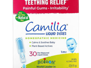 Camilia 30 доз средство для снятия боли при прорезывании зубовНовая!