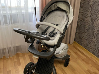 Коляска 4 В 1 Stokke Xplory V5 Grey foto 3