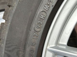 диски с резиной и датчиками давления Mercedes 5/112 r17  комплект foto 6