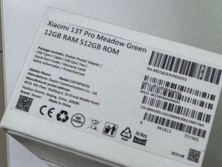 Xiaomi 13T Pro Meadow Green 12/512gb sigilat foto 2