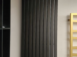 Радиаторы вертикальные, 1800x390mm черные, в наличии! terma (polonia) foto 6