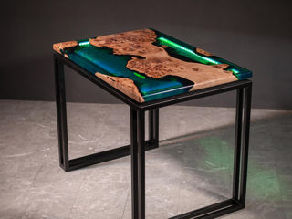 Искусство на столе: Эпоксидные столы - уникальные шедевры для вашего пространства! foto 1