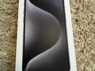 Iphone 15 Pro 256gb  Black Titanium Sigilat  Original  Garantie Apple  Neverlock  Orice Sim