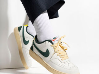 Nike Court Vision Low White/Green Unisex foto 2