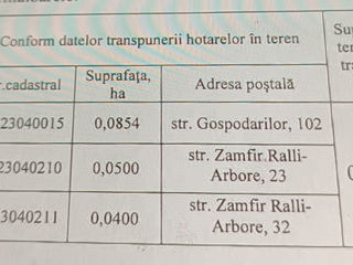 Продаём в Бубуечь 3 км от Кишинева 8, 54 соток  , 5 сот и 4 сот под строительство комуникации foto 7