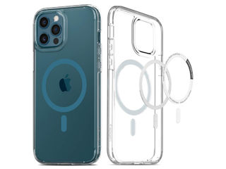 Case для iPhone 12, 12 Pro, 12 Pro Max, 13, 13 Pro,13 Pro Max, с магнитом. MagSafe Чехол, Huse foto 5