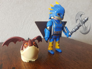 Playmobil jucăcărie dragon cu figurine foto 7