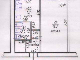 Продаем 1-комнатную квартиру в г. Рыбница по ул.Юбилейная=$5990 foto 2