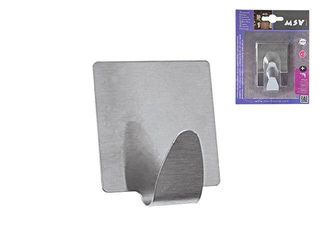 Крючки Самоклеющиеся Msv 2Шт Квадрат 5X5Cm, Нерж Сталь