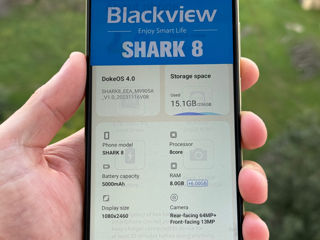 BlackView Shark 8 8+8/128 si 8+8/256gb Nou! foto 3