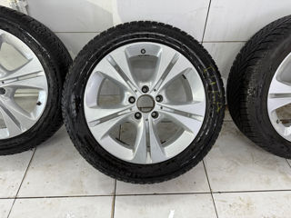 Диски Mercedes 5x112, 7J R17 ET48,5 + Зимние шины 225/50R17 GoodYear Ultragrip Ice 2 foto 4