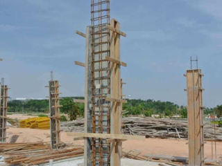 Turnăm coloane din beton cu cofrajul nostru ( опалубка) foto 4