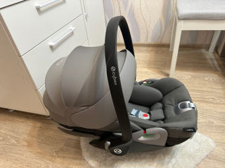 Scoică auto Cybex Cloud T i-Size - Culoare Mirage Grey foto 0