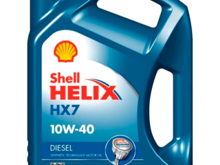 Моторное масло Shell Helix HX7 10W-40 5 л полусинтетическое foto 1