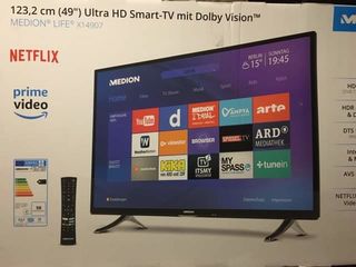 Televizor Medion 123,2 cm(49")ULTRA HD SMART-TV foto 4