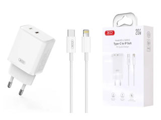 XO L145 20W Port USB-C+L Încărcător invers bidirecțional Încărcător rapid