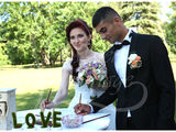 Inregistrarea casatoriei civile sub cerul liber orice culoare, stare civila la natura foto 2