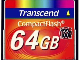 Новые Compact Flash Transcend!!! (133х) 16GB - 400лей, 32GB - 500лей, 64GB - 700 лей. foto 9