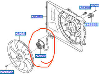 Vintilator racire motor Hyndai Tucson- Kia Sportage an 2015-2019 cod.25386-D7000 cod. 25386D7000